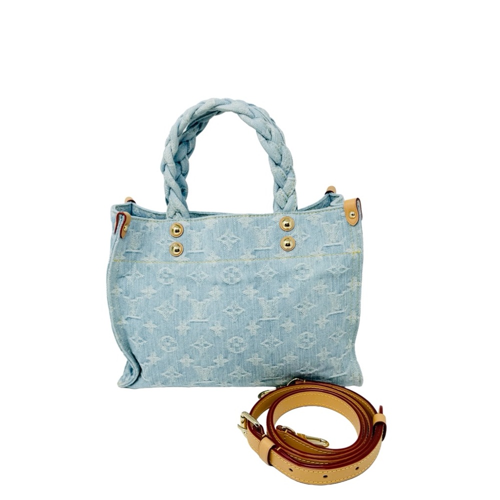 Louis Vuitton OnTheGo PM Let Go Denim By The Pool Sky Blue Limited M24897
